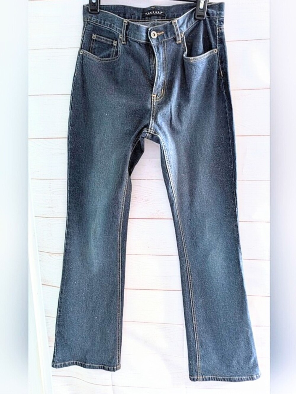 Nwot Rare Buffalo David Bitton Limited Edition Sparkling Boot Cut Jeans Size 30